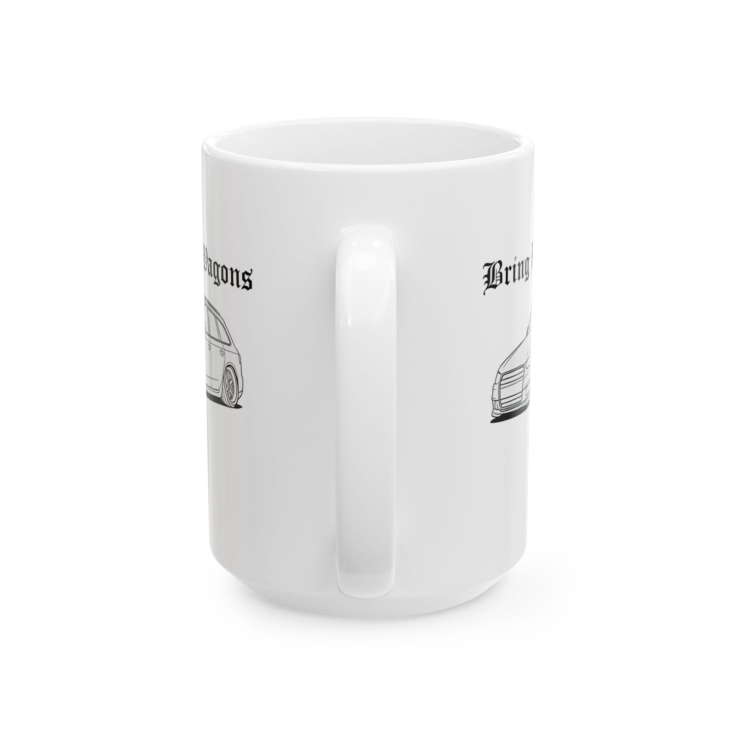 Bring Back Wagons Mug – Classic Car Lover Edition