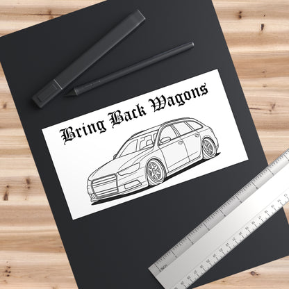 Bring Back Wagons Bumper Sticker | Shift & Drift Tees