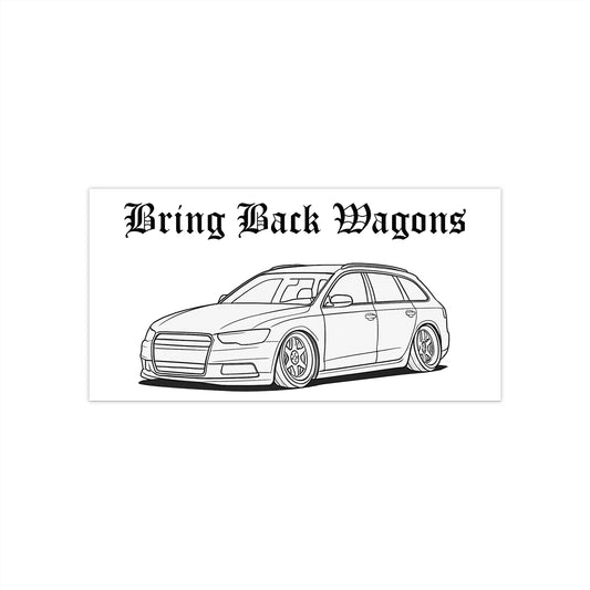 Bring Back Wagons Bumper Sticker | Shift & Drift Tees