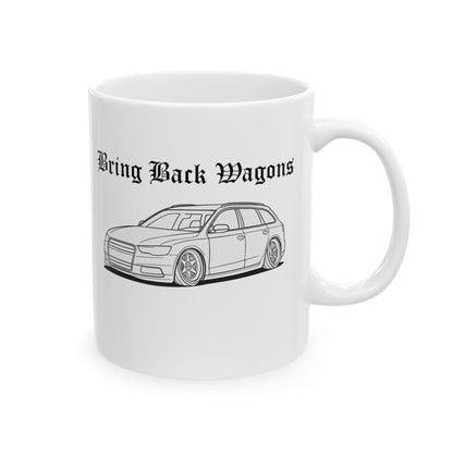 Bring Back Wagons Mug – Classic Car Lover Edition