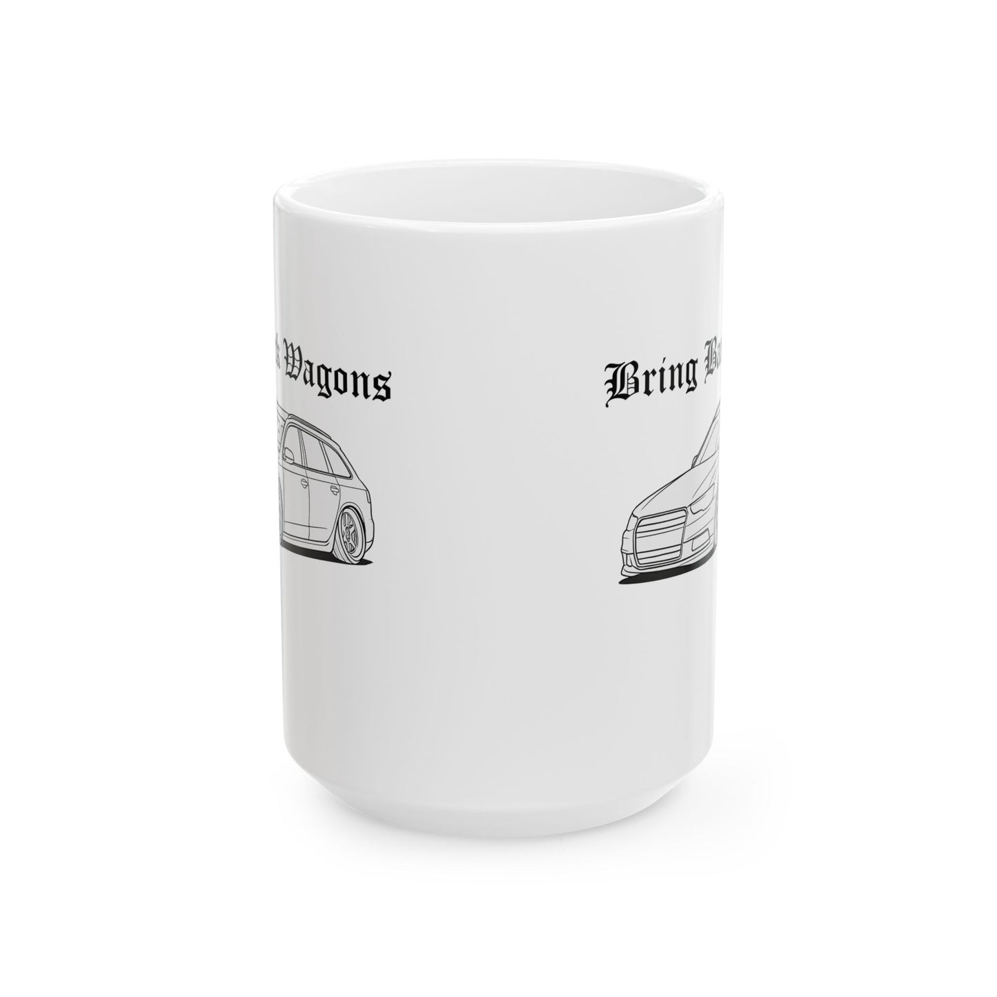 Bring Back Wagons Mug – Classic Car Lover Edition