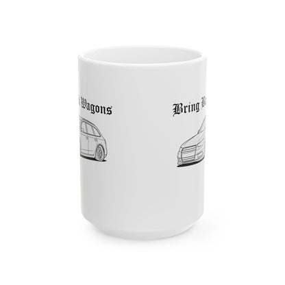Bring Back Wagons Mug – Classic Car Lover Edition